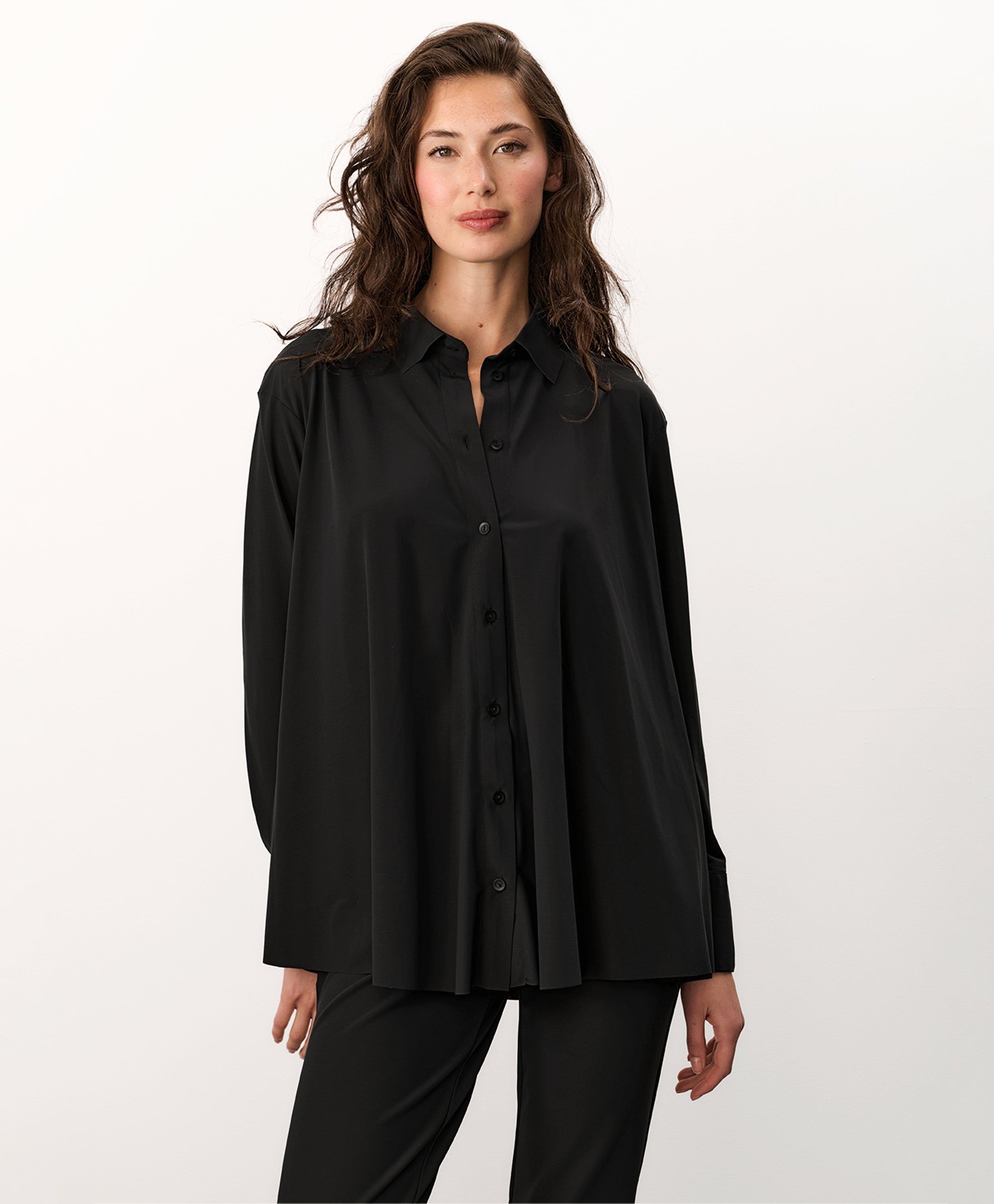 Blouse | Light Travel | Milly | Deep Black | Japan TKY – JapanTKY