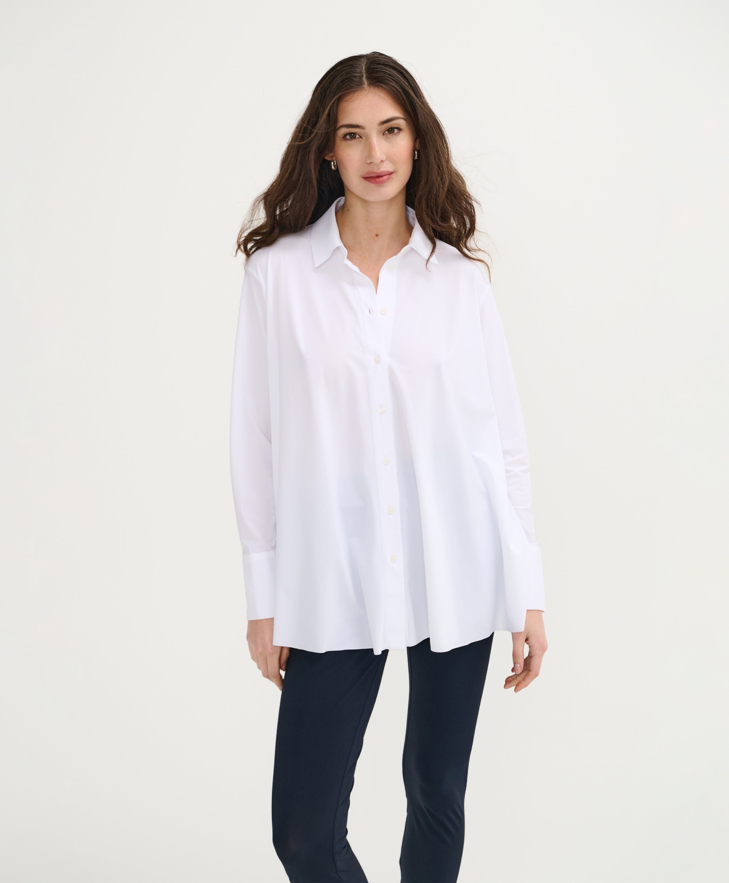 Blouse | Recycled Light Travel | Milly | White | Japan TKY – JapanTKY