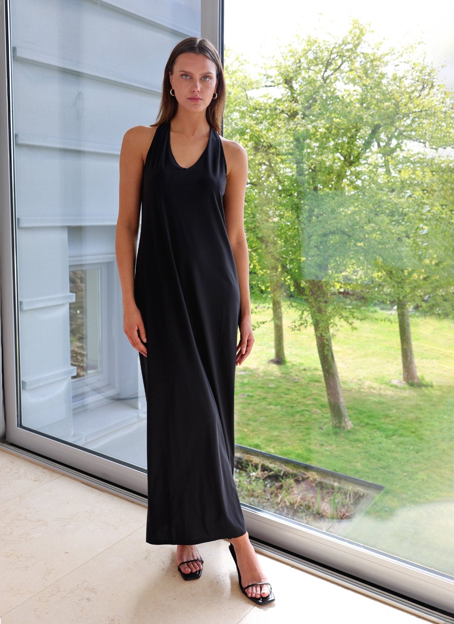 Dress | Light Travel | Ryos | Deep-Black | Japan TKY JapanTKY Dress | Light Travel | Ryos | Deep-Black | Japan TKY JapanTKY