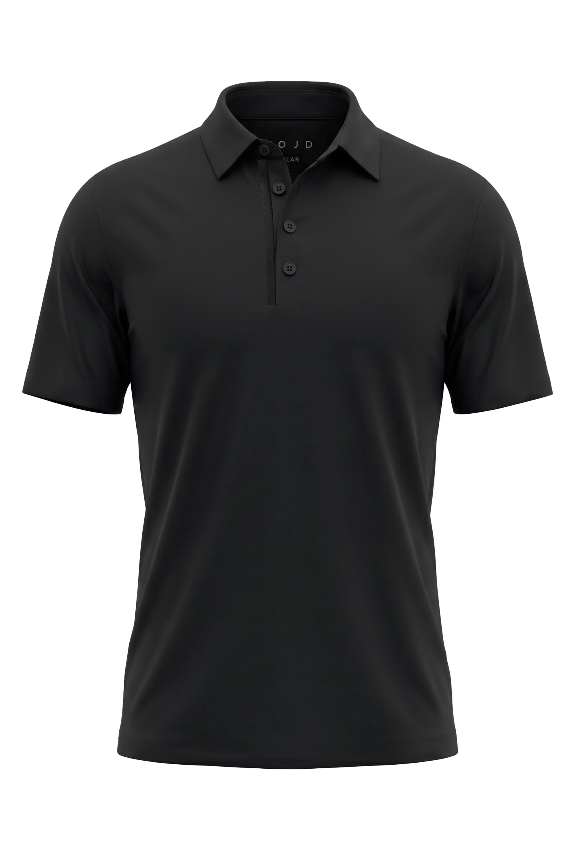 OneFold Polo | Regular Travel | Yoshi | Deep Black | Japan TKY