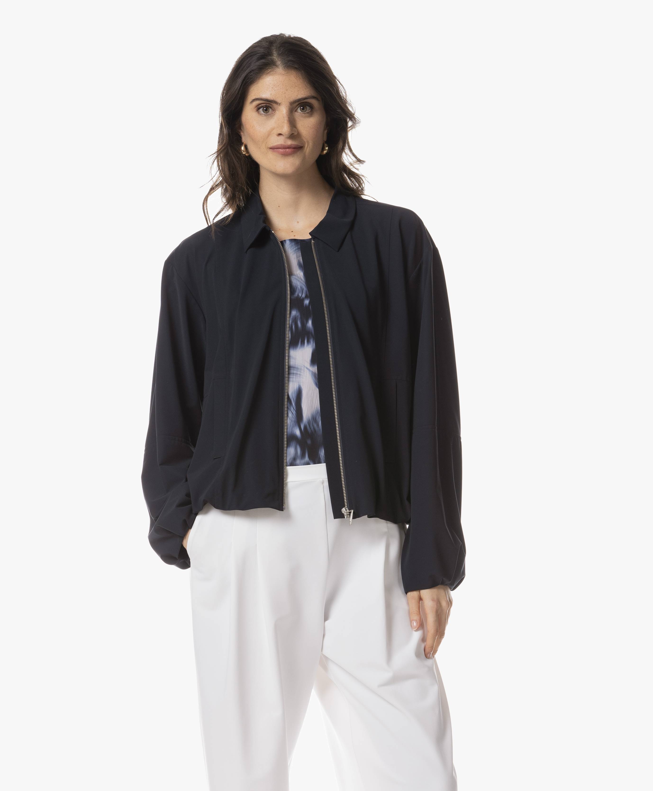 Jacket | Regular Travel | Hiyu | Black-Blue | Japan TKY – JapanTKY