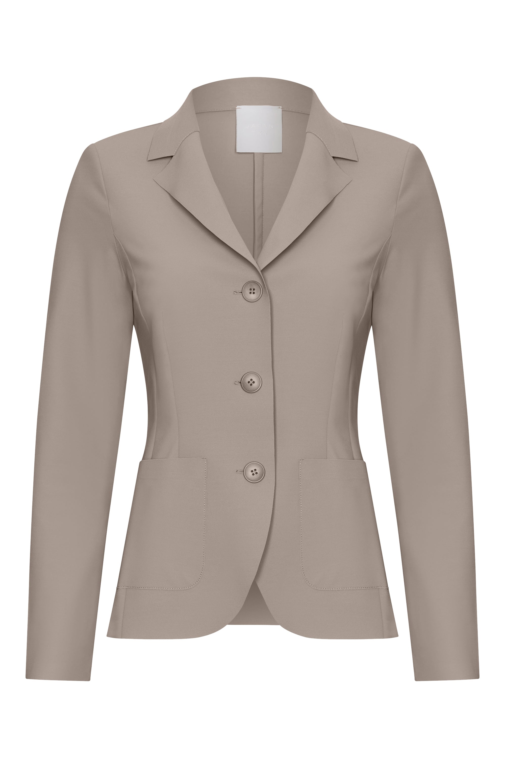 Blazer | Tailored Travel Jersey | Yuuka | Sand