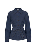 Jacke | Heavy-Travelqualität Printed | Pumiko | Denim