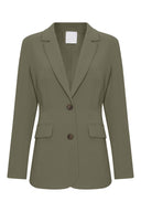 Blazer | Summer Crepe | Catany | Dusky green crepe | Japan TKY