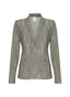 Blazer | Regular Travel Print | Danno Dessin | Dusky Green Structure