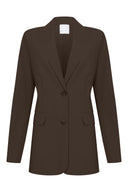 Blazer | Travel Jersey | Anna | Chocolate