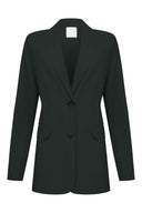 Blazer | Regular Travel | Anna | Deep Black - shop_name