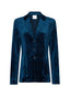 Blazer | Velour Tencel | Sakumi | Sapphire Velvet