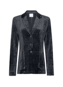Blazer | Velour Tencel | Sakumi | Silver Velvet
