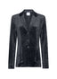 Blazer | Velour Tencel | Sakumi | Silver Velvet