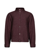 Jacket | Wool Blend | Kyoko | Aubergine Wool