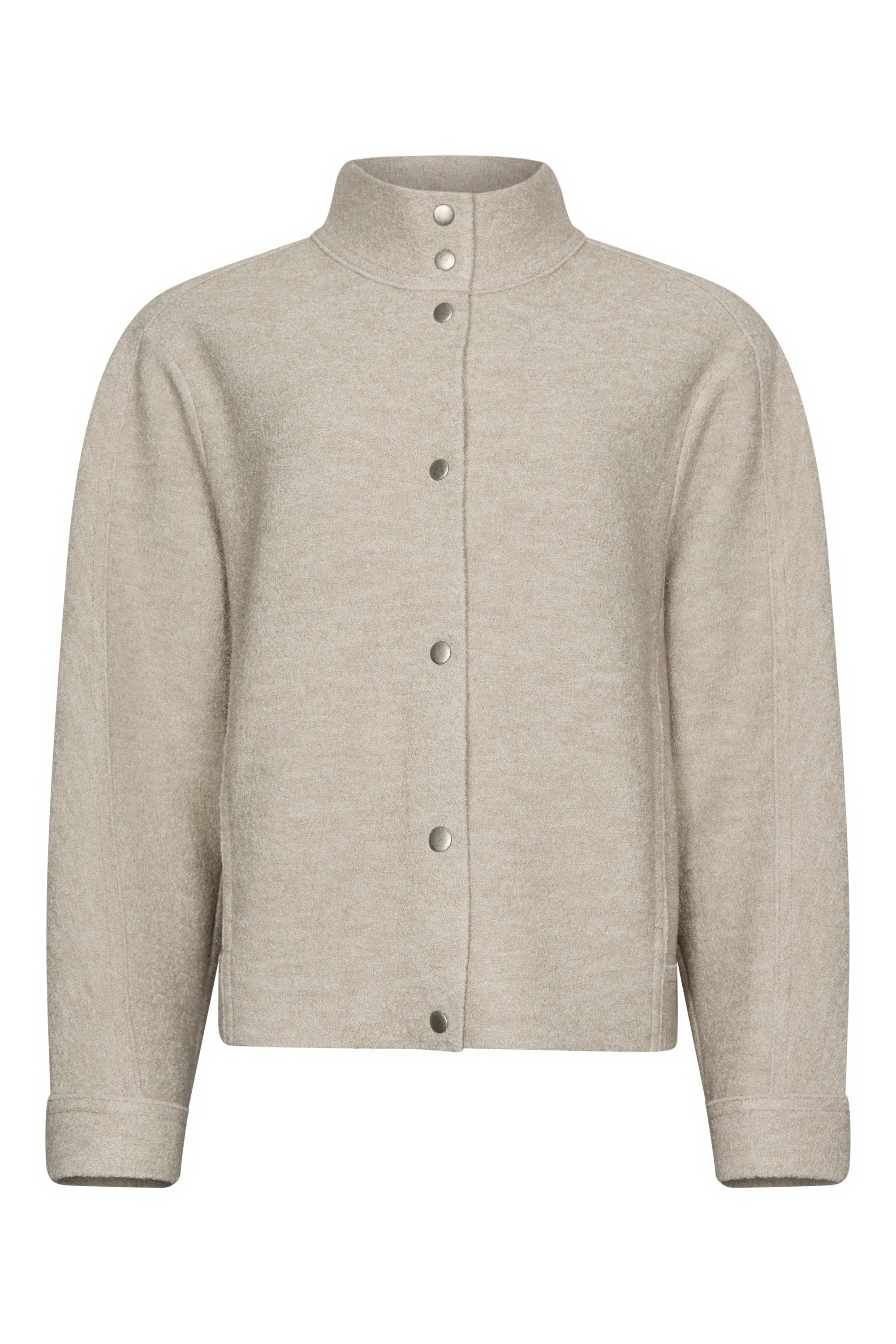 Jacket Wool Blend Kyoko Sand Melange Japan TKY – JapanTKY