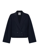 Blazer | Bonded Travel | Airi | Black-Blue
