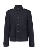 Jacket | Bonded Travel | Sanami | Black-Blue