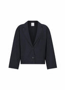 Jacket | Bonded Travel | Iseka | Black-Blue