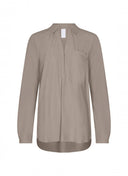 Light Travel Jersey Blouse | Kaemi | Sand