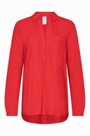 Blouse | Light travel jersey | Kaemi | Spicy Red