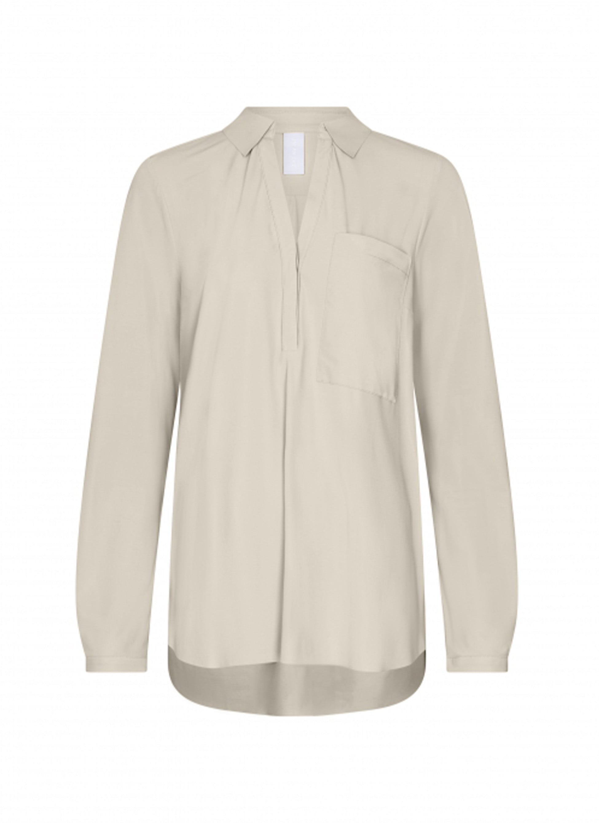 Blouse | Light travel jersey | Kaemi | Linen