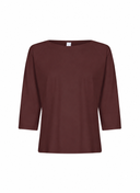 T-shirt | Light Travel | Nariko | Merlot