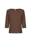T-Shirt | Light-Travelqualität | Nariko | Cacao