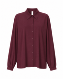 Blouse | Light Travel | Iwai | Merlot