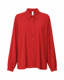 Blouse | Light Travel | Iwai | Spicy Red