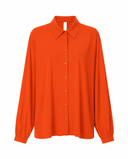 Bluse | Light-Travelqualität | Iwai | Burned Orange
