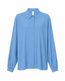 Bluse | Light-Travelqualität | Iwai | Alaskan Blue