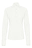 Bluse | Button-up | Reise-Jersey | Ayaka | Weiß