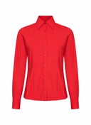 Bluse | Regular-Travelqualität | Ayaka Closed | Spicy Red