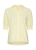 Bluse | Regular-Travelqualität| Gomy | Light Yellow