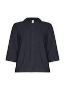 Blouse | Regular Travel | Osame | Black - Blue - shop_name