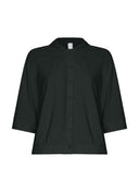 Blouse | Regular Travel | Osame | Deep Black - shop_name