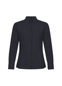 Bluse | Soft Travel Qualität | Haguro | Black-Blue