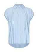 Blouse | Soft Travel | Tsuba | Cashmere Blue