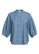 Bluse | Baumwoll | Bise | chambray