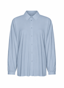 Blouse | Soft Travel | Iwai Soft | Cashmere Blue