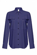 Bluse | Recycled Regular-Travelqualität | Masea | Sparkling Grape