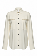 Blouse | Recycled Regular Travel | Masea | Cream