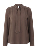 Blouse | Recycled Regular Travel | Uino | Cacao