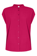 Bluse | Light-Travelqualität | Tokiko | Fuxsia