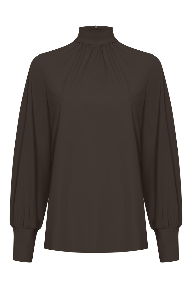 Blouse | Regular Travel | Motoko | Chocolate