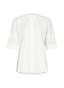Blouse | Regular Travel | Giyu | White - shop_name