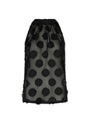 Top | Viscose Polyester | Wakaba Dessin | Black Dot