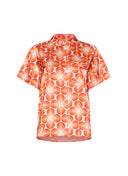 Tops | Polyester Satin Stretch | Baylo | Sunburst bubbles