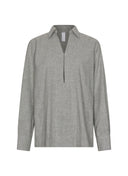 Top | Flanel Wool | Qurai | Pearl Grey