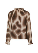Tops | Viskose | Iwane | Espresso Splash