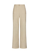 Pants | Heavy Travel Print | Kokoro dessin | Café Latte Herringbone