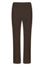 Pants | Cropped Flare | Travel jersey | Kaya | Chocolate