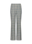 Pants | Travel Jersey | Masami Dessin | Grey/ Blue Check